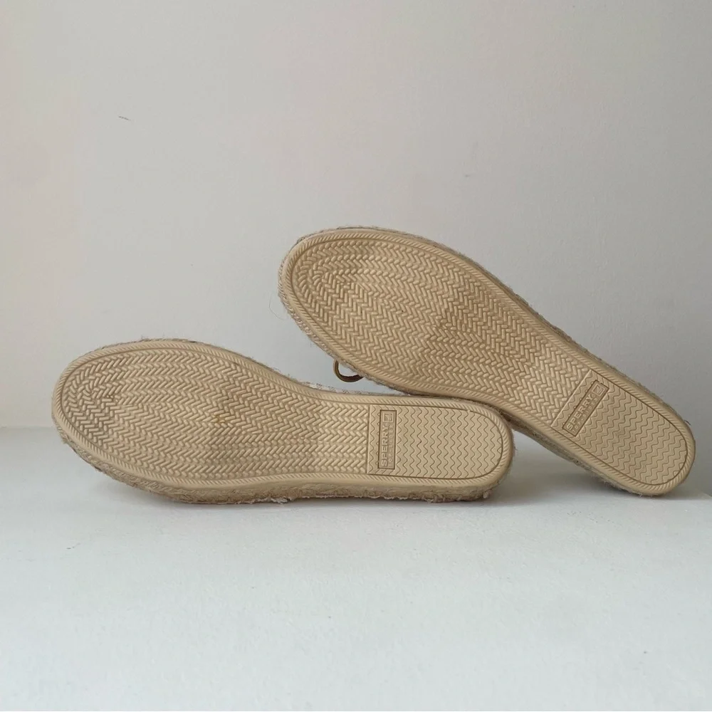 Sperry Top-Sider Women’s Katama Espadrille Boat Shoe Size 8.5